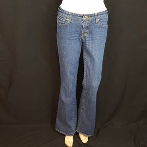 7 For All Man Kind Womens Flares Sz 30 Med Wash